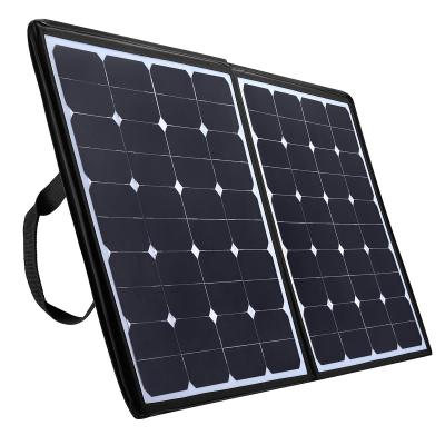 China High Efficiency Foldable Solar Panel Charger 100w For Laptop Tablet And Mobile Phone for sale