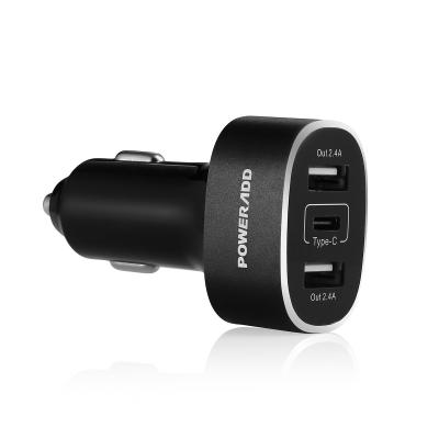 China 5A USB Type C Car Charger Universal High Output Car Charger Adapter for sale