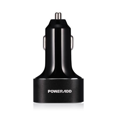 China 5A USB C Car Charger with Dual Smart USB Output for Iphone Samsung Nokia Google Phone for sale