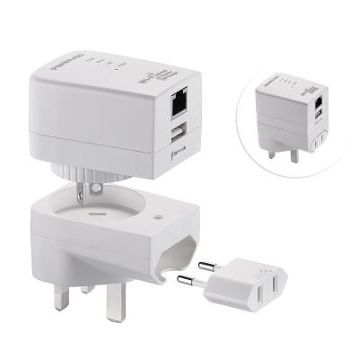 China Multifunctional USB Travel Charger Worldwide Plugs with Wireless WiFi Router for sale