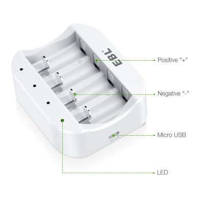 China 350mA Output Rechargeable Battery Charger 4.6 Ounces Compatible For RCR123A for sale