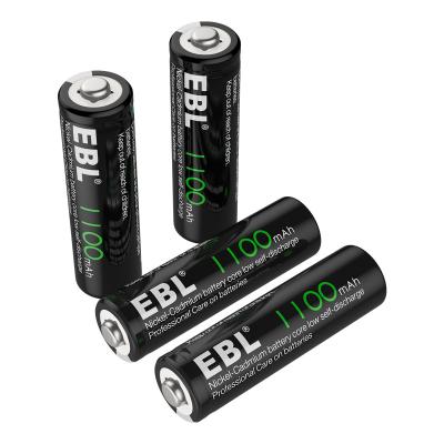 Κίνα 1100mAh επαναφορτιζόμενες μπαταρίες AA, επαναφορτιζόμενη μπαταρία 1.2V NiCd προς πώληση