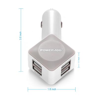 China iPhone 6 Plus Samsung Galaxy S6 S5 S4 USB Car Charger Adapter with 4 port for sale