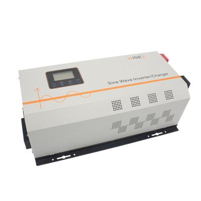 China 24v Solar Hybrid Solar Inverter System Solar Power Inverter 3000W On/Off Grid Combo With 48V 3KVA 451*301*179mm for sale