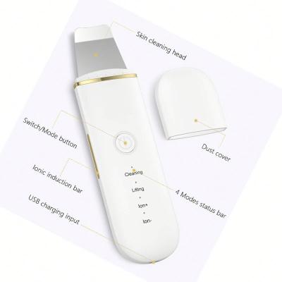 China New Personal Portable Galvanic Current Spatula Machine Deep Clean Skin Facial Scrubber for sale