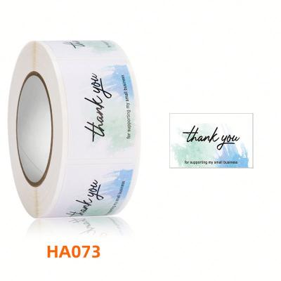 China Sticker Waterproof Hot Selling Label Roll Up Thermal Glossy Gold Stamp Stickers for sale