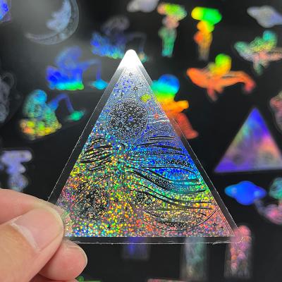 China Buy Free Sample Hologram Sticker 3d Hologram Waterproof Label On Books Perfume Bottle Beauty Jewelry Products Package for sale