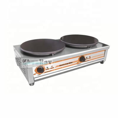 China COMMERCIAL ELECTRIC CREPE MACHINE WITH HEAVY DUTY 48KG WEIGHT STRONG HOT PLATE for sale