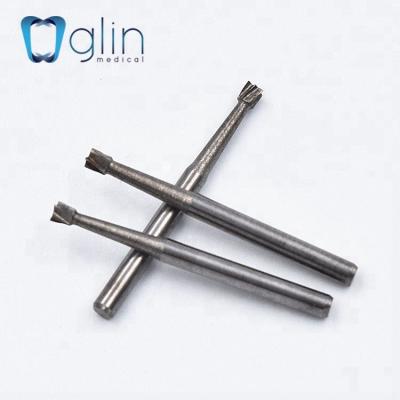 China Used On High Speed ​​Handpiece FG Inverted Dental Carbide Burs Cone Low Speed ​​Handpiece for sale