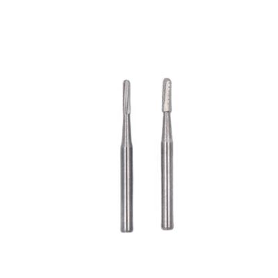 China 1558 dental cylinder from no. of high speed handpiece FG carbide Burs and round shape for sale