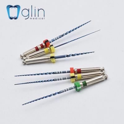 China Engine use. Glin Endo Files Dental Rotary Files Heat Activation Root Canal Treatment for sale