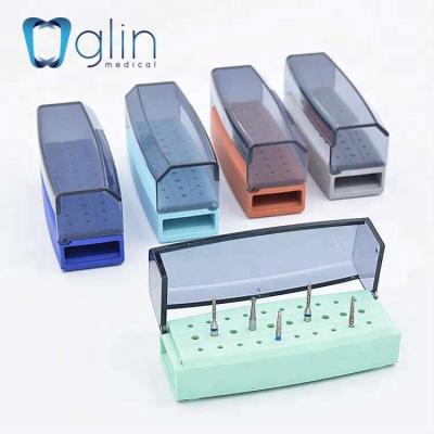 China Sterilisable at 135°; „ ƒ Diamond Bur Holder Sterilizable Diamond Desktop Autoclavable Box for sale