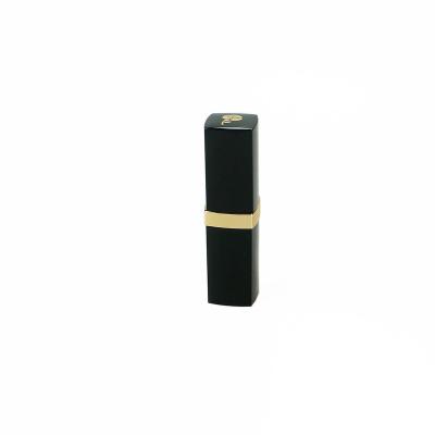 China Wholesale Luxury Empty Cosmetic Containers Lipstick Tube Shells Rectangle Metal Lipstick Cosmetic Accessories for sale