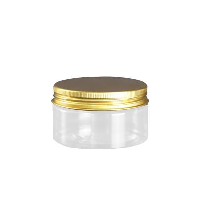 China Loose Powder 4oz/8oz PET Jar, Wide Mouth Plastic Container, Aluminum Pet Jar 200ml 89mm for sale