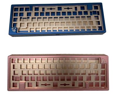 China Car CNC Keyboard Case Prototype Keyboard Low Volume Custom Machining Service CNC Keyboard for sale