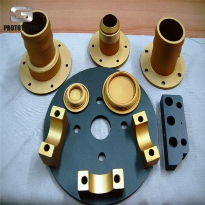 China Car Gaojie Precision CNC Machining Parts Brass Parts Spindle CNC Milling Parts for sale