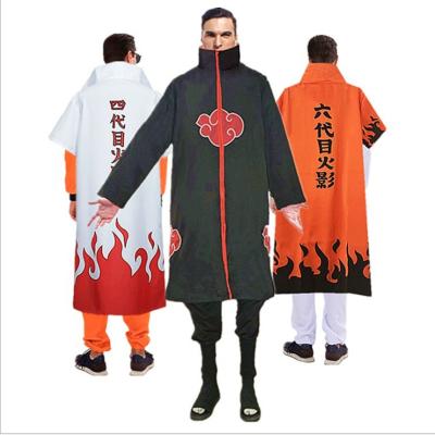 China Stage Fancy Anime Clothing Cosplay Costumes For Women Men Women Uchiha Itachi Akatsuki Uniform Cloak Costume Party Cloak Naruto for sale