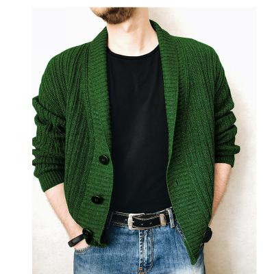 China Wholesale High Quality Casual Style Men's Sweater Jacket Men's Winter Anti-wrinkle Autumn Street Sweater Straight Cardigan for sale