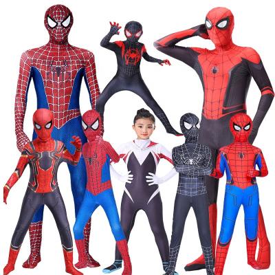 China Hot Deadpool Holiday Party Superhero Spider Bay Man Overalls Cosplay Costume Kids Halloween Christmas Party Rompers Set for sale