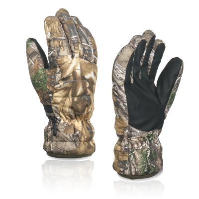 China Durable Mens Camouflage Hunting Gloves Light To Mid-Weight Smart Touch Screen Gloves Outdoors Waterproof for sale