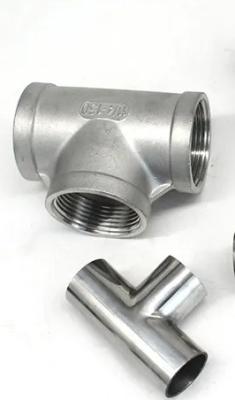 中国 OEM 10mm Stainless Steel Pipe Tee WP321 Grade 販売のため