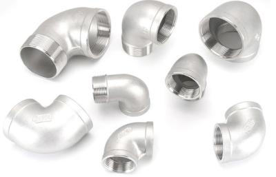 China Quadratische Hexagon-Edelstahl-Rohr-Kappe NPT verlegte werfenden Fittings-Stecker zu verkaufen