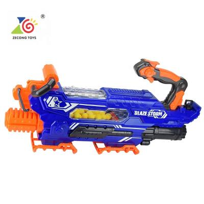 China Toy Blaze Electronic Storm Fully Motorized Blaster Toy Guns For Boys Guns For Adult Foam Round Ball Gun Juguetes for sale