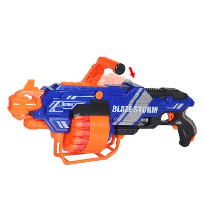 China Electric Soft Plastic Bullet Submachine Gun Safety Carryover Soft Gun Gift Toy for sale