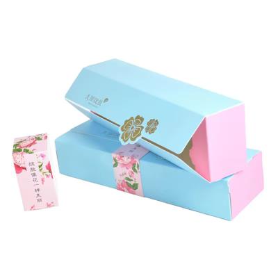 China New Customizable Hot-selling Handmade Packaging Boxes Custom Handmade Boxes High Quality Durable Paper Boxes C2P-LPH006 Rigid Varnishing for sale