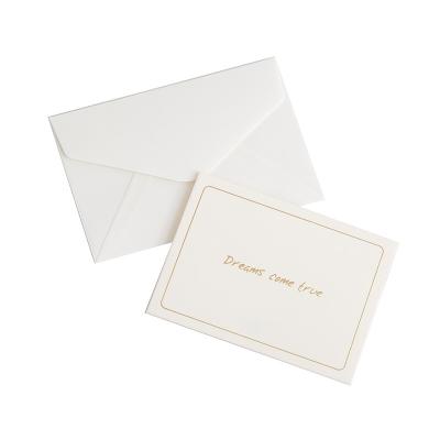 China Widely used for garment offset printing friends graduation greeting card paper thank you cards custom made with logo for sale