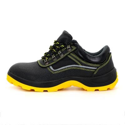 China Good Price Double Density PU Steel Sole Work Toe OEM/ODM Working Toe Safety Shoes Genuine Leather Waterproof Industrial for sale