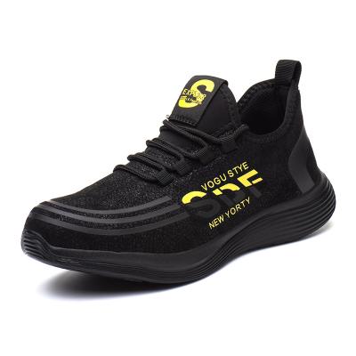 China Factory Price Anti-Slip Fashion Steel Toe Breathable Protective Sport Work Shoes, Lightweight Safety Shoes for sale