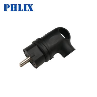 China Industrial Rubber Schuko Plug And Socket /Schuko Female Socket / Schuko Male Plug for sale