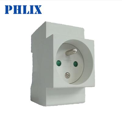 China Din Rail Socket French Rail Modular Socket for sale