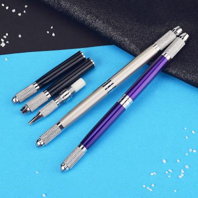 China Manual Permanent Tattoo Pens Permanent Makeup Machine Microblading Pen Eyebrow Tatoo Tools for sale