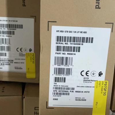 China MSA HDD R0Q61A MSA 12TB SAS 12G Midline 7.2K LFF (3.5in) m2 1yr Wty HDD 814667-001 for sale