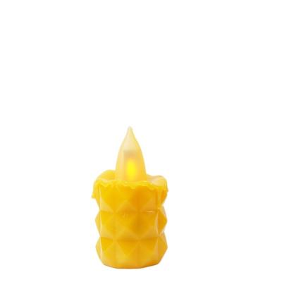 China Morden 2022 wholesale home decoration elegant flickering flameless moving wick led candle for sale