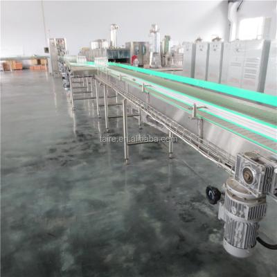 China Zhangjiagang Small Fireproof Cosmetic Bottle Chain Conveyor For Filling Machine Sealing Machine/Labeling Machine/Printing Machine for sale