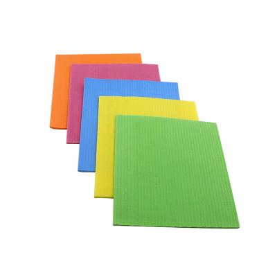 China Sustainable 5 Pcs Pack Quick Dry Swedish Cleaning Cloth Dishcloth Cellulose Terry Cloths for sale