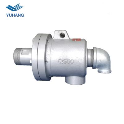 China High Temperature Steam Flow Double Rotary Joint For Drying Industry BSP RH 1/4