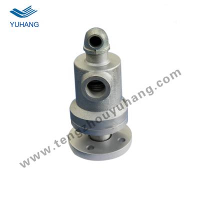 China High Temperature Two Way Steam Connection Flange Design Rotary Union 1/8