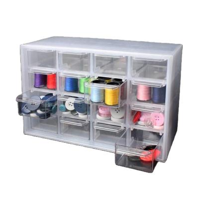 China 29625 Useful Home 16 Compartments Drawer Sustainable Plastic Organizer for sale