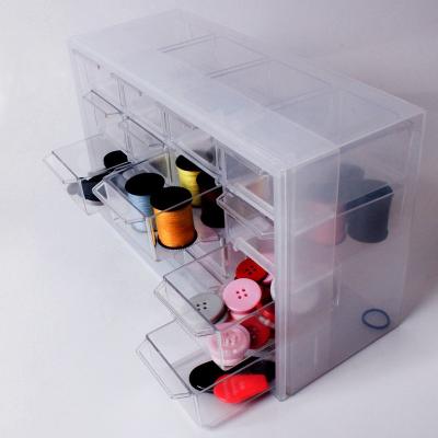 China 29625 Useful Home 16 Compartments Drawer Sustainable Plastic Organizer for sale