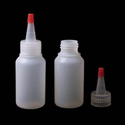 China 29609 Expellable Plastic 60ml Needle Smudge Bottle 2 Viable Liquid Bottles For Glue Or Other Craft Paint Supplies 2oz for sale