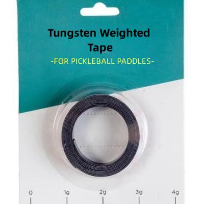 Chine Tape pondérée au tungstène de haute pureté Paddles pickleball Bandes de bord pour l'effet de stabilité à vendre