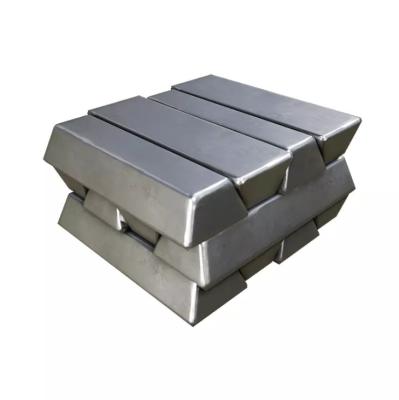 Cina Prezzo di fabbrica Alta purezza 99,99% Zinc Ingot di massa Materie prime Metallo Zinc Zn Ingot in vendita in vendita