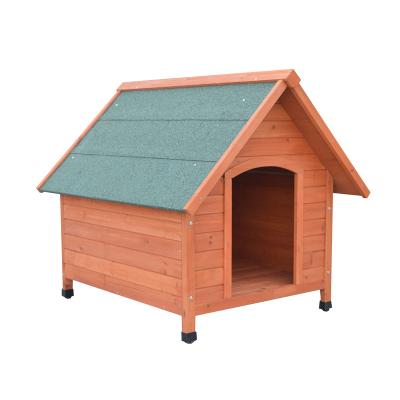 China Viable outdoor large classic design luxury wooden doghouse for sale