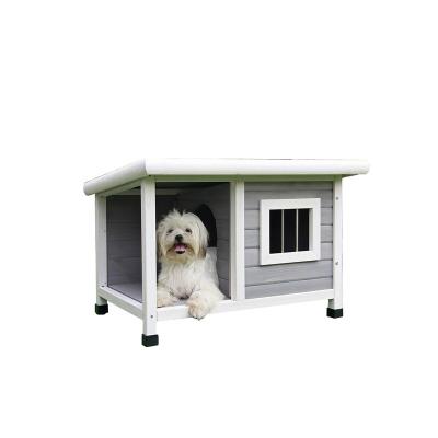 China XINGYE Breathable - Hotest Gray Print Outdoor Garden Dog Kennel Attractive Wood for sale