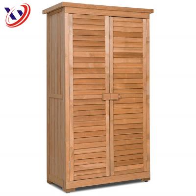 China Cheap Large Easily Collected Wooden Garden Storage Shed Tool Shed Organizer For Sale for sale