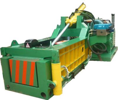 China Light Metal Scrap 160T Horizontal Forward Eliminate Aluminum Can Baler Machine for sale